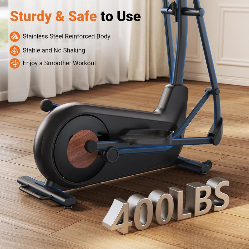 Self-Powered Elliptical Machine with Magnetic Resistance