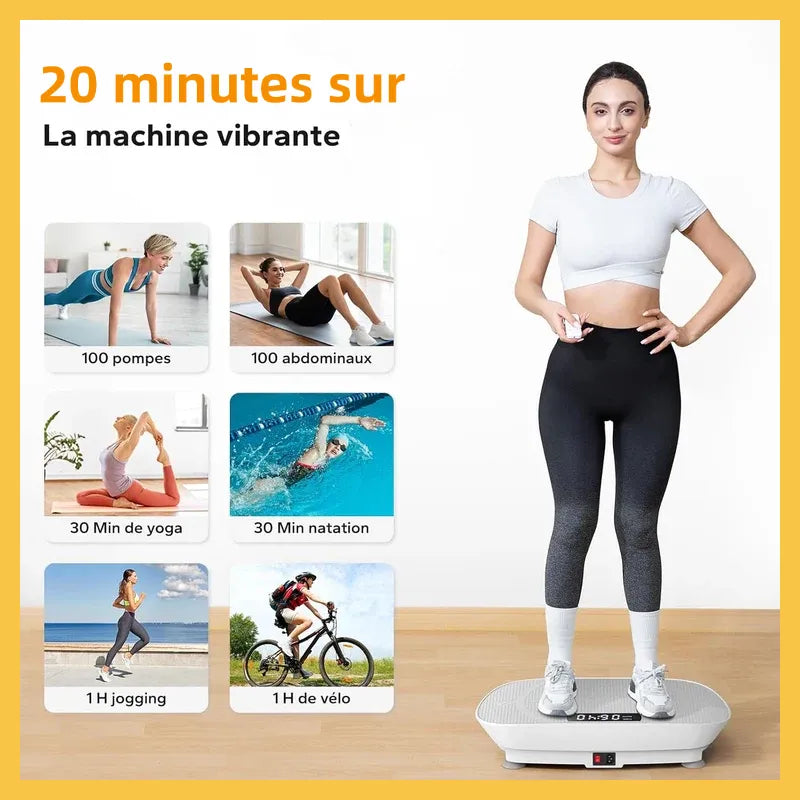BeatTrim™Vibration Plate Exercise Machine-Sit & Slim Fast