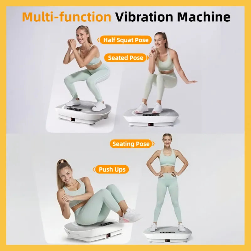 BeatTrim™Vibration Plate Exercise Machine-Sit & Slim Fast
