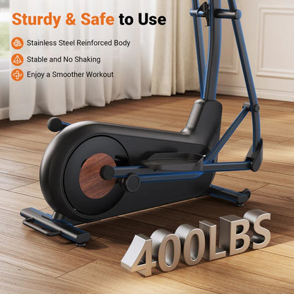 Self-Powered Elliptical Machine with Magnetic Resistance