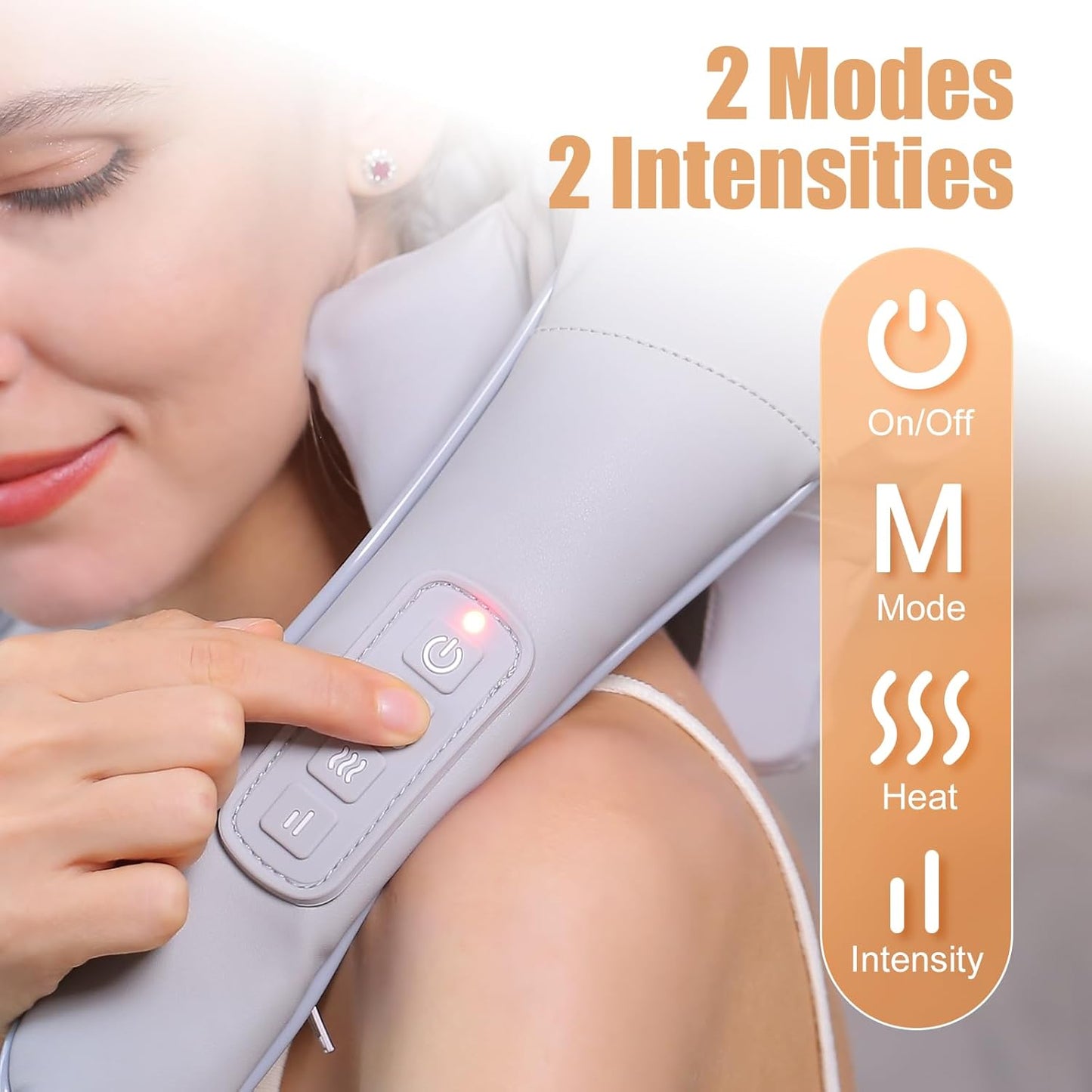 Shiatsu Neck & Shoulder Massager with Heat