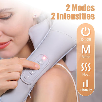 Shiatsu Neck & Shoulder Massager with Heat