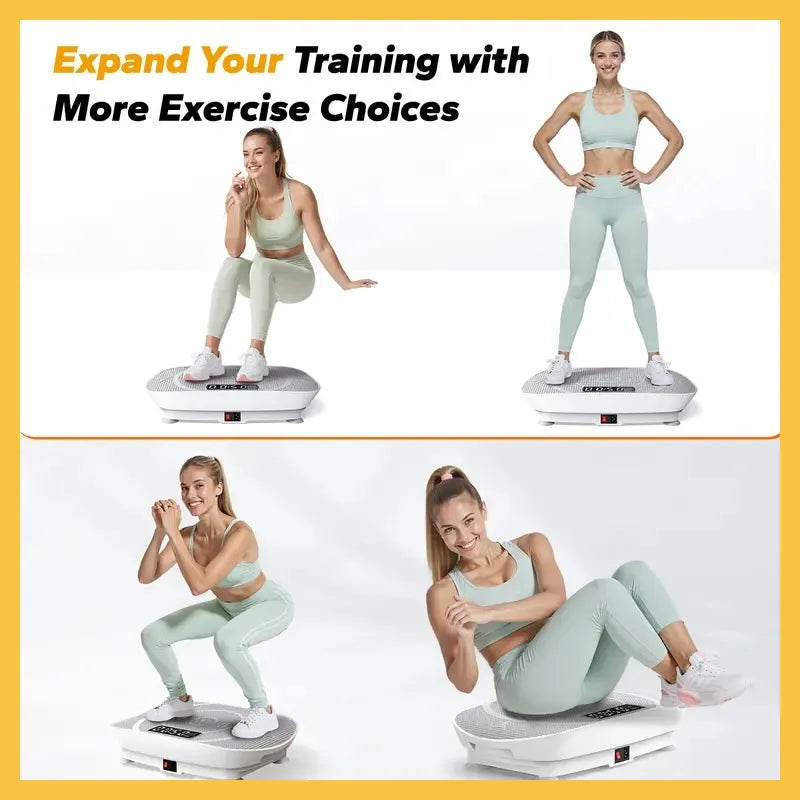 BeatTrim™Vibration Plate Exercise Machine-Sit & Slim Fast